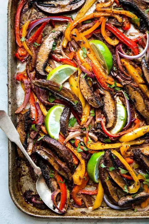 Portobello Mushroom Fajitas with Zesty Spice Blend