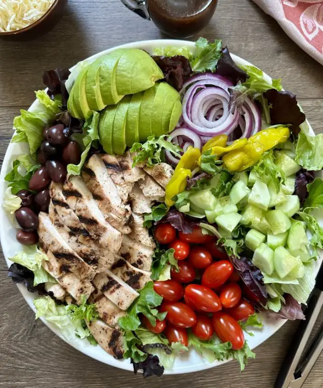 Poultry Seasoning Grilled Chicken Salad