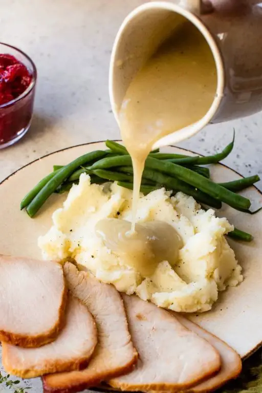 Poultry Seasoning Infused Turkey Gravy