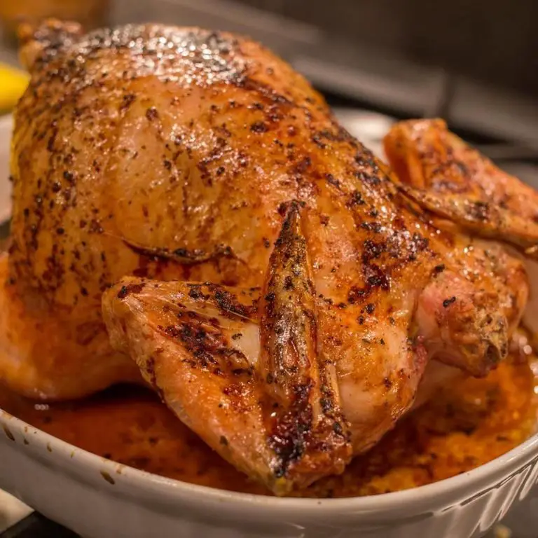 Poultry Seasoning Roasted Whole Chicken