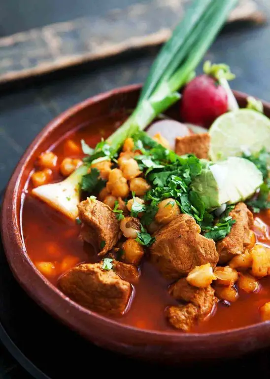 Pozole Rojo with Pork