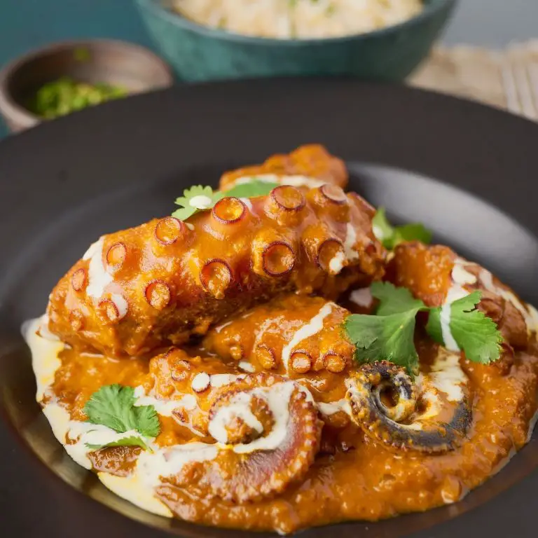 Pre Cooked Octopus Curry with Coconut Milk