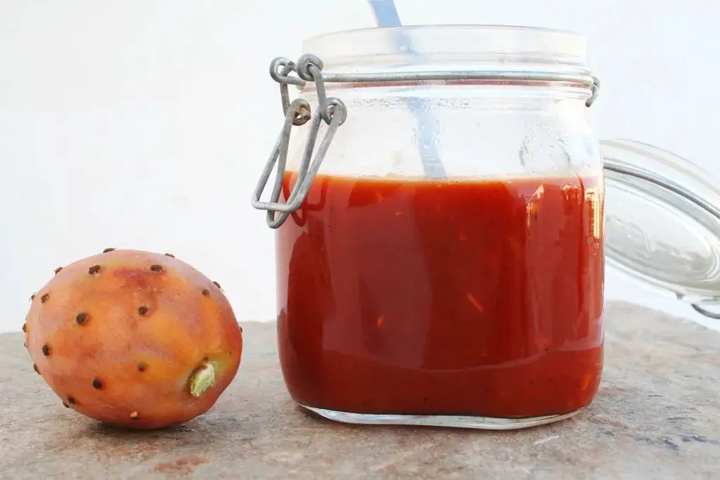 Prickly Pear Fruit BBQ Sauce