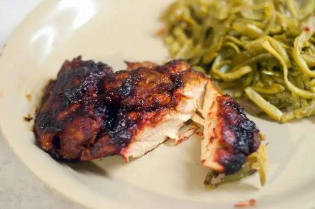 Prickly Pear Fruit Glazed Chicken