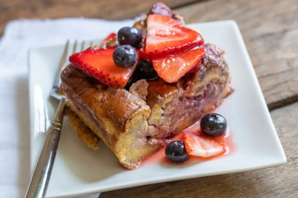 Prickly Pear Fruit Stuffed French Toast