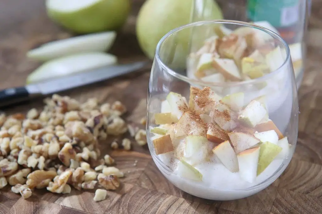 Prickly Pear Fruit Yogurt Parfait