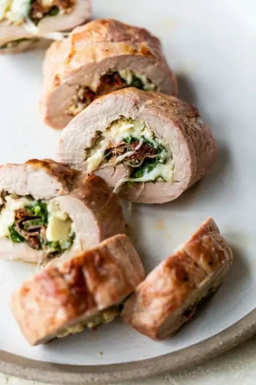 Prosciutto and Mozzarella Stuffed Pork Loin