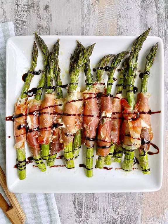 Prosciutto-Wrapped Baked Asparagus