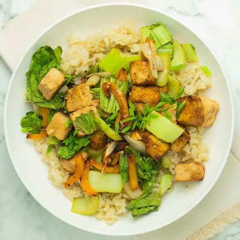 Protein-Packed Air Fryer Tofu Stir-Fry