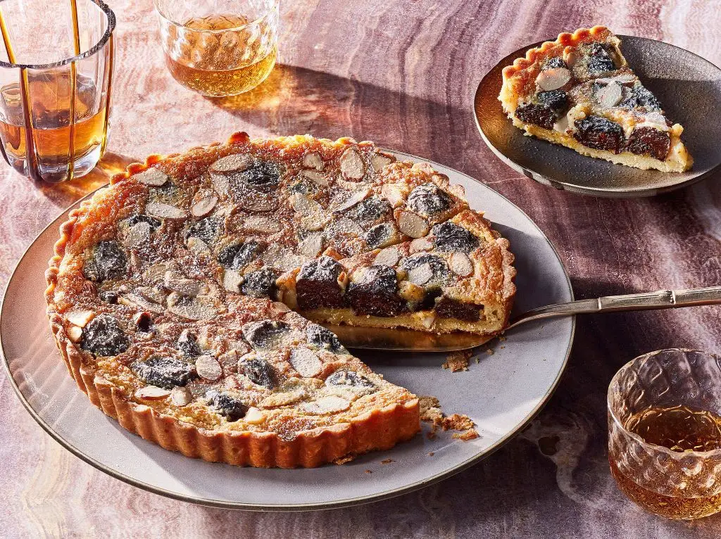 Prune and Almond Tart