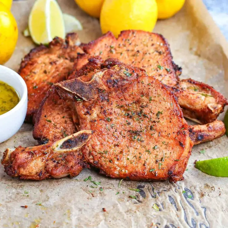 Puerto Rican Pork Chops with Sofrito Sauce