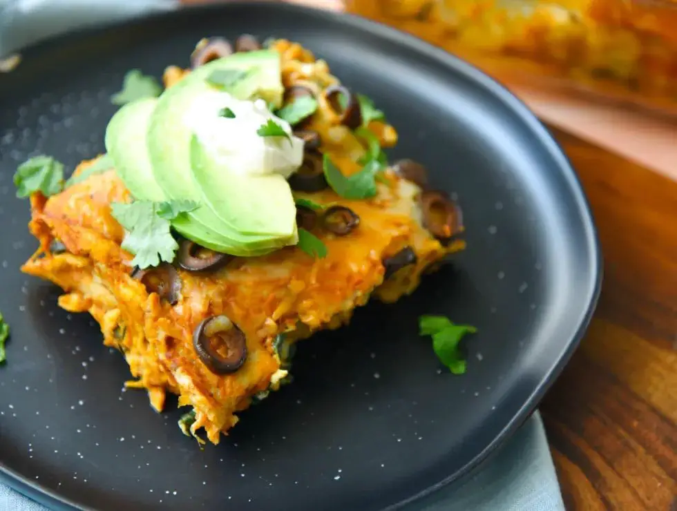 Pumpkin Enchilada Casserole