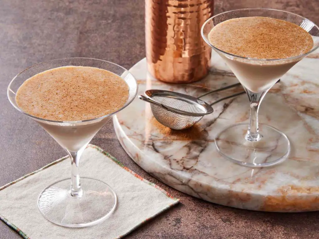 Pumpkin Pie Martini with Irish Cream