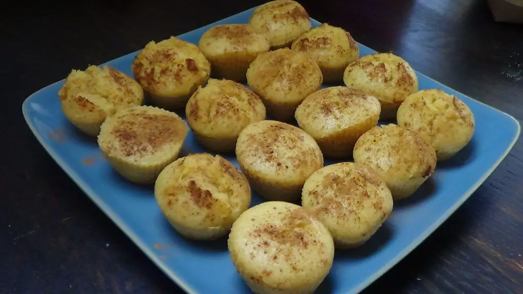 Pumpkin Rice Puto with Cinnamon Sugar