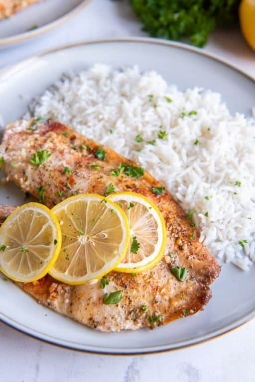 Pumpkin Spice Baked Tilapia