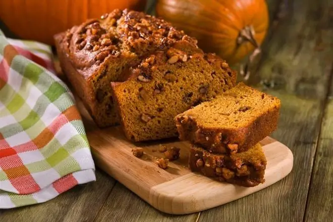 Pumpkin Spice Bread with Walnuts