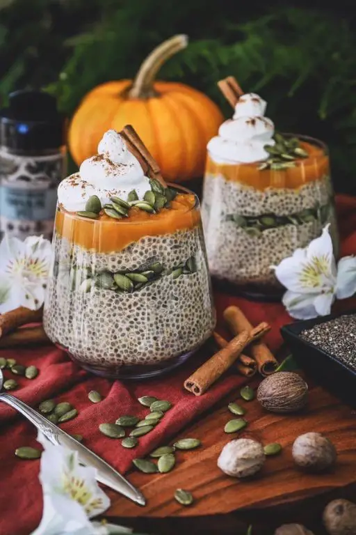 Pumpkin Spice Chia Seed Bars