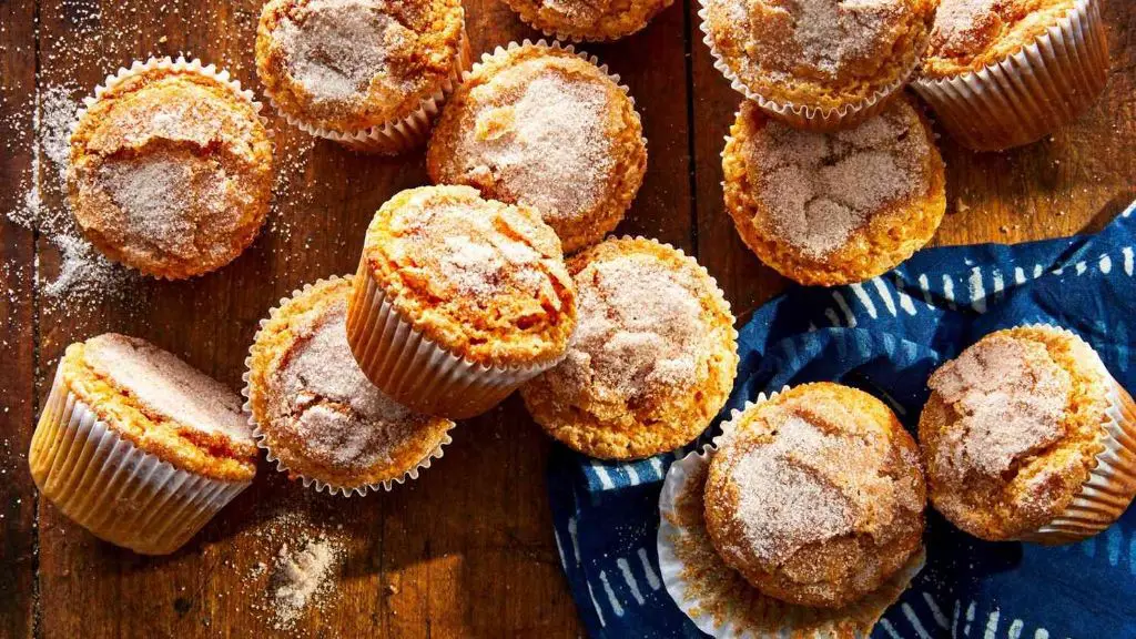 Pumpkin Spice Confectionary Sugar Muffins