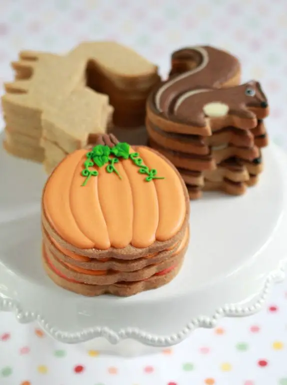 Pumpkin Spice Cut Out Cookies