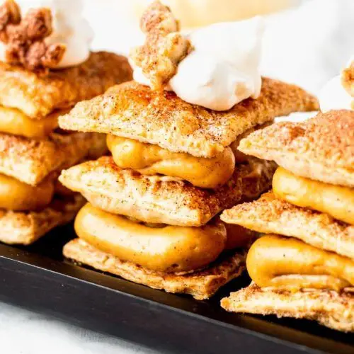 Pumpkin Spice Mille-Feuille