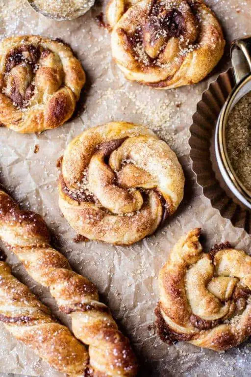 Pumpkin Spice Puff Pastry Danish