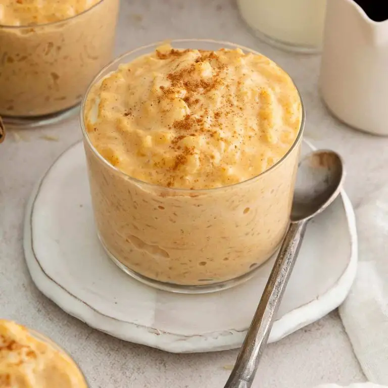 Pumpkin Spice Rice Pudding