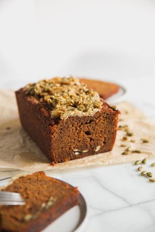 Pumpkin and Cinnamon Tea Bread