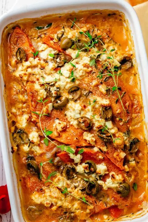 Pumpkin and Coconut Milk Casserole
