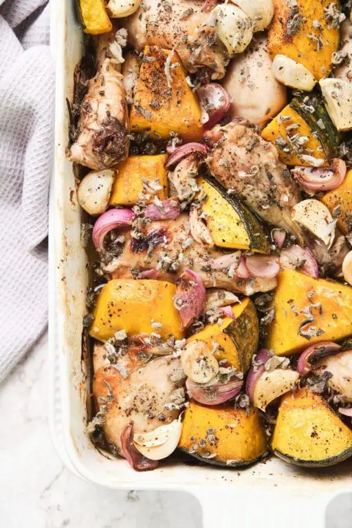Pumpkin and Sage Chicken Casserole