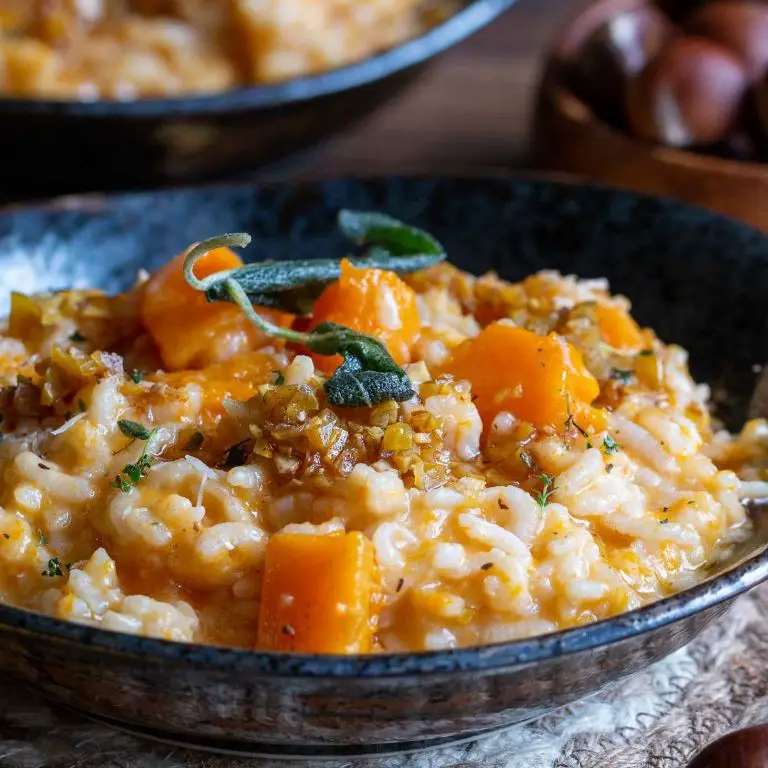 Pumpkin and Sage Instant Pot Risotto