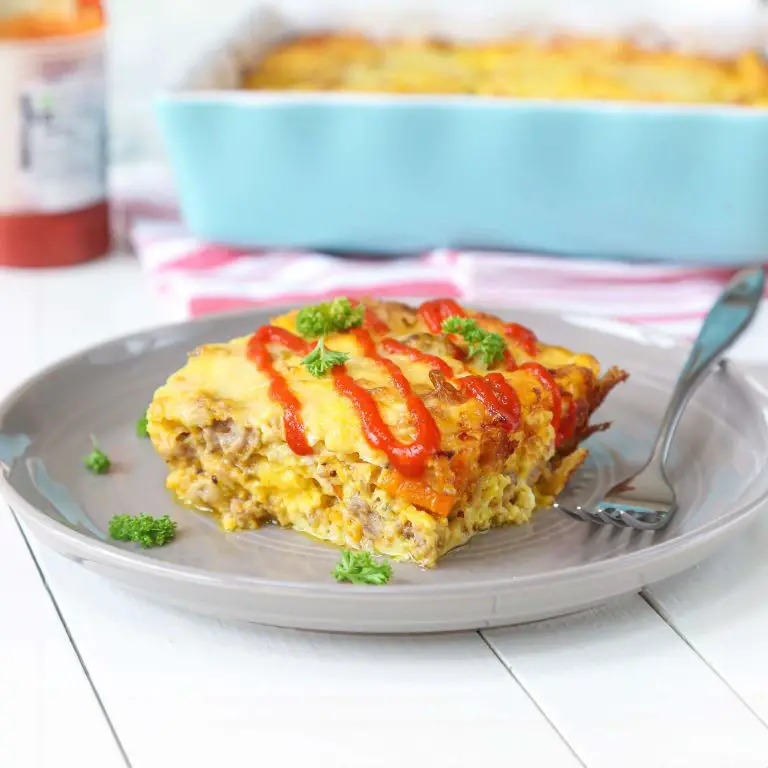 Pumpkin and Sausage Breakfast Casserole