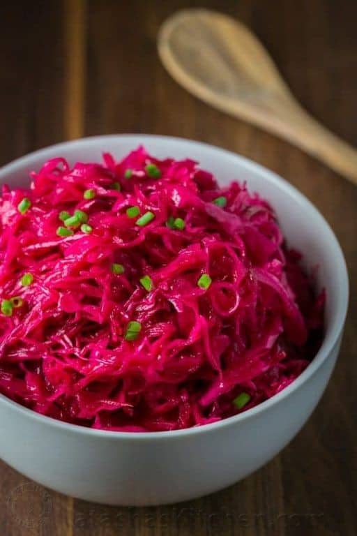 Purple Cabbage and Beetroot Salad