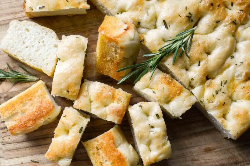 Quick Discard Focaccia with Rosemary