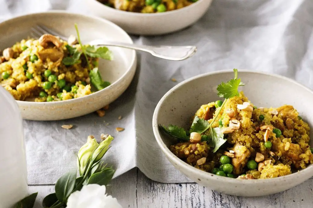 Quinoa Pilaf with Indian Spices