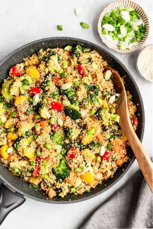Quinoa Veggie Stir-Fry