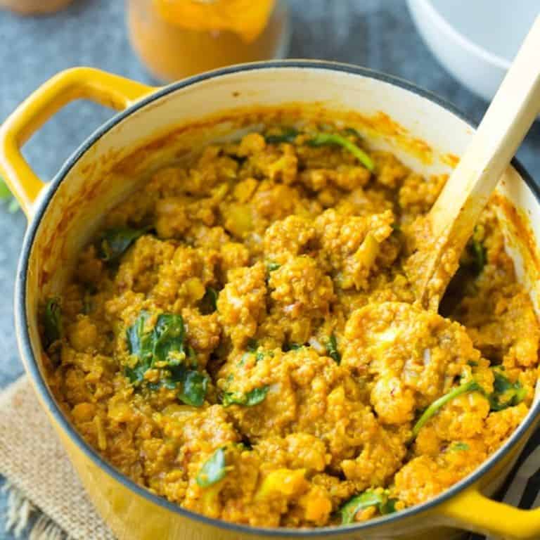 Quinoa and Cauliflower Curry