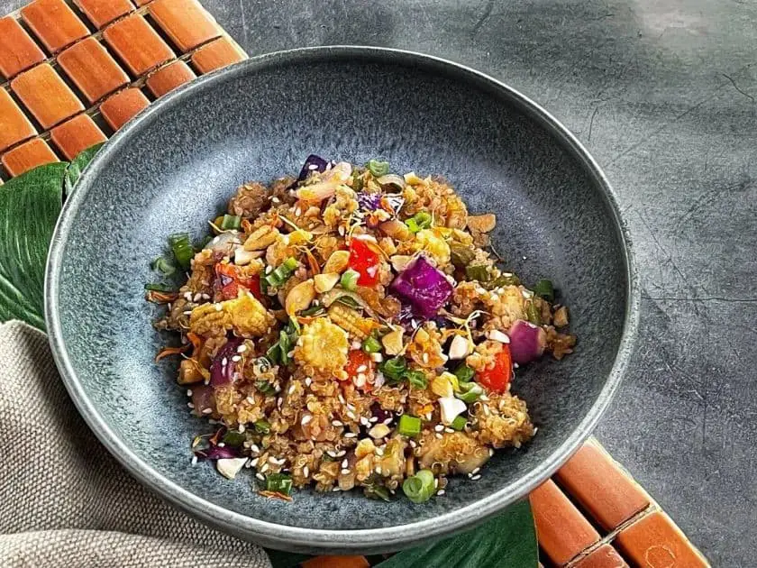 Quinoa and Paneer Stir-Fry