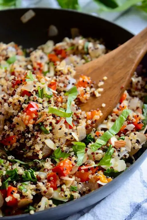 Quinoa and Rice Pilaf