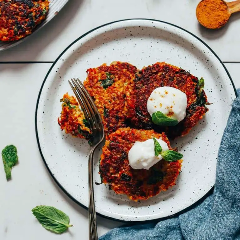 Quinoa and Sweet Potato Tikki