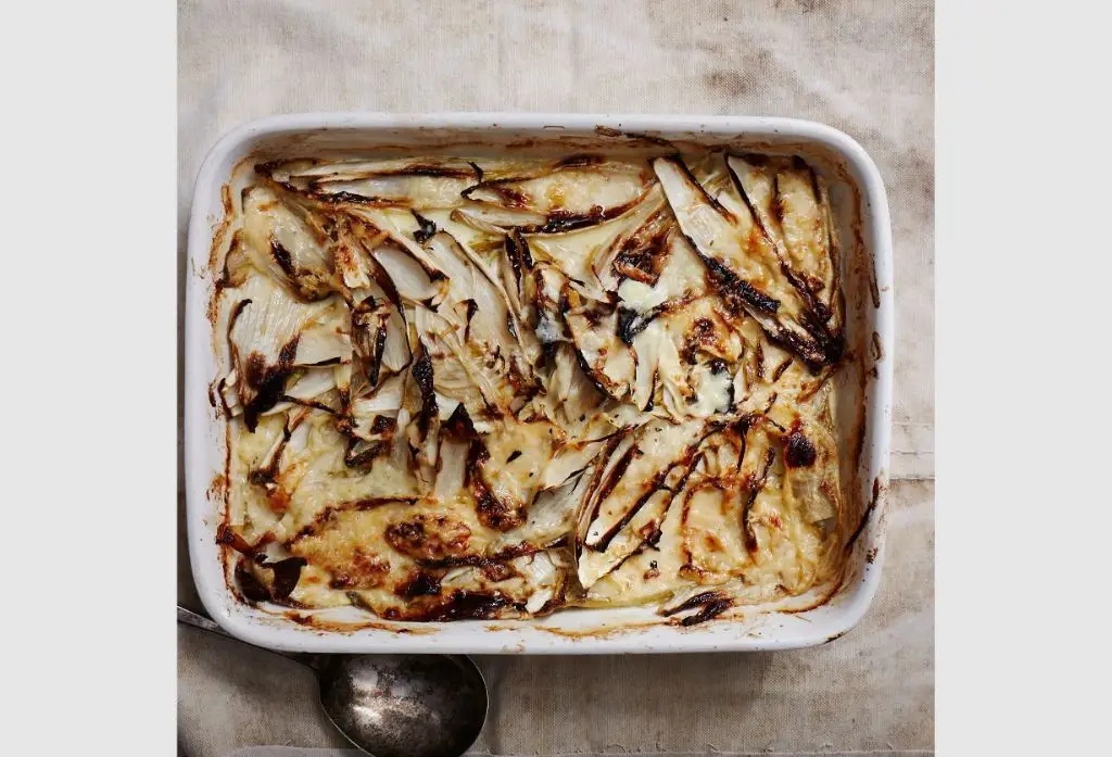 Radicchio and Fennel Gratin