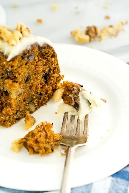 Raisin and Carrot Cake