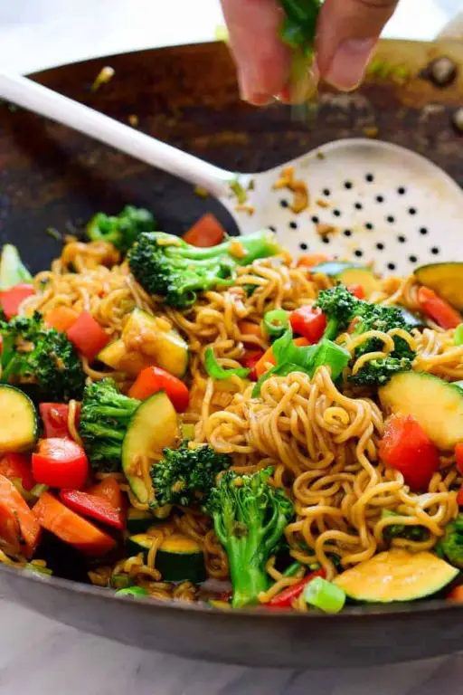 Ramen Noodle Stir-Fry with Veggies