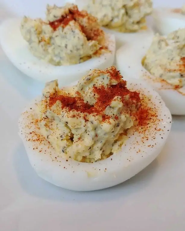Ranch Dressing Deviled Eggs