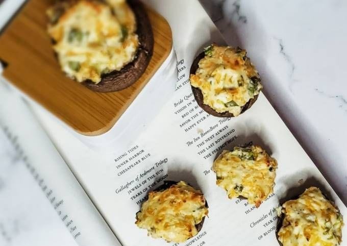 Ranch Dressing Stuffed Mushrooms