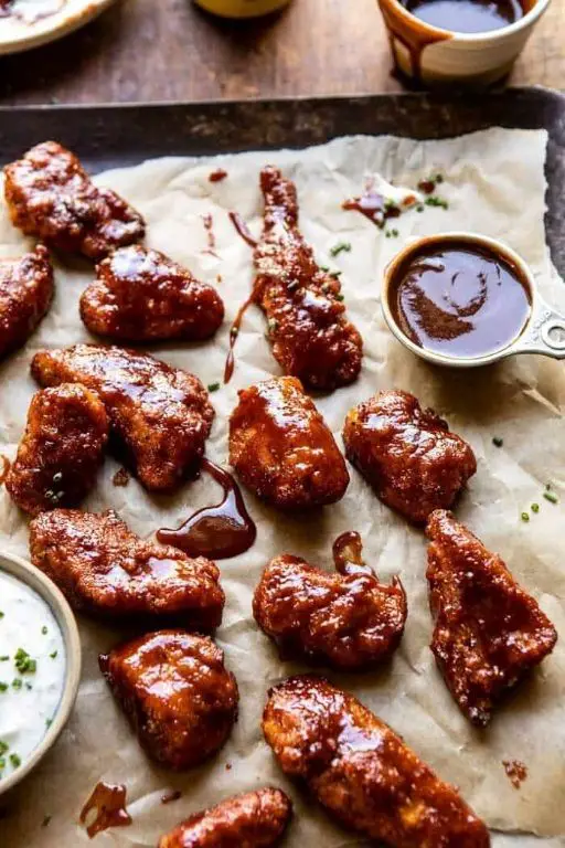 Ranch Drizzled Boneless Hot Wings