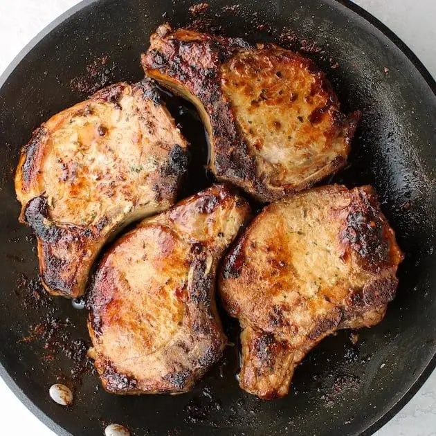 Ranch-Seasoned Pan-Seared Pork Chops