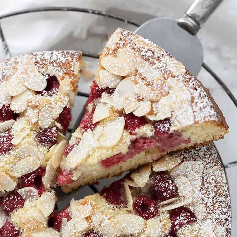 Raspberry Buttermilk Cake