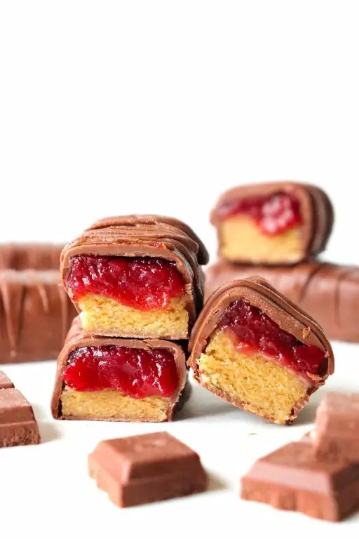 Raspberry Jam Filled Nougat