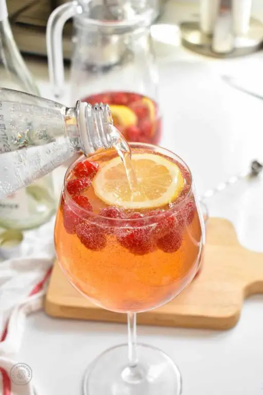 Raspberry Rosé Sangria