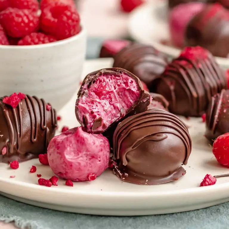Raspberry Swirl Brigadeiro